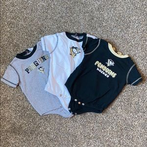 3 Pack Penguins Onesies